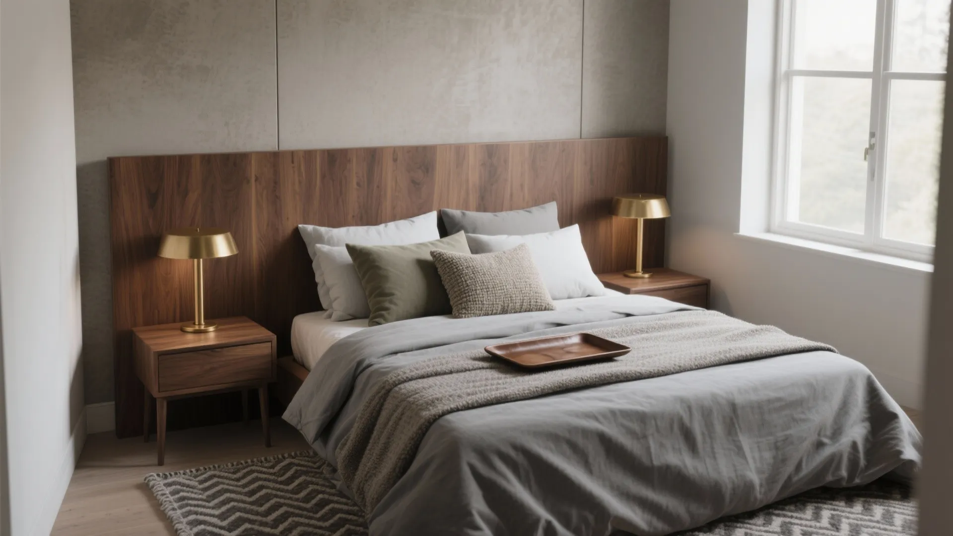 Brown and Grey Bedroom Decor: 5 Ideas: Five designer-backed ways to make neutrals feel warm, modern, and space-smart