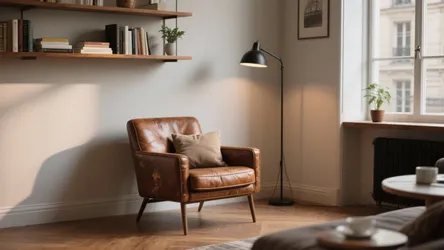 Brown Leather Chairs: 5 Small-Space Inspirations