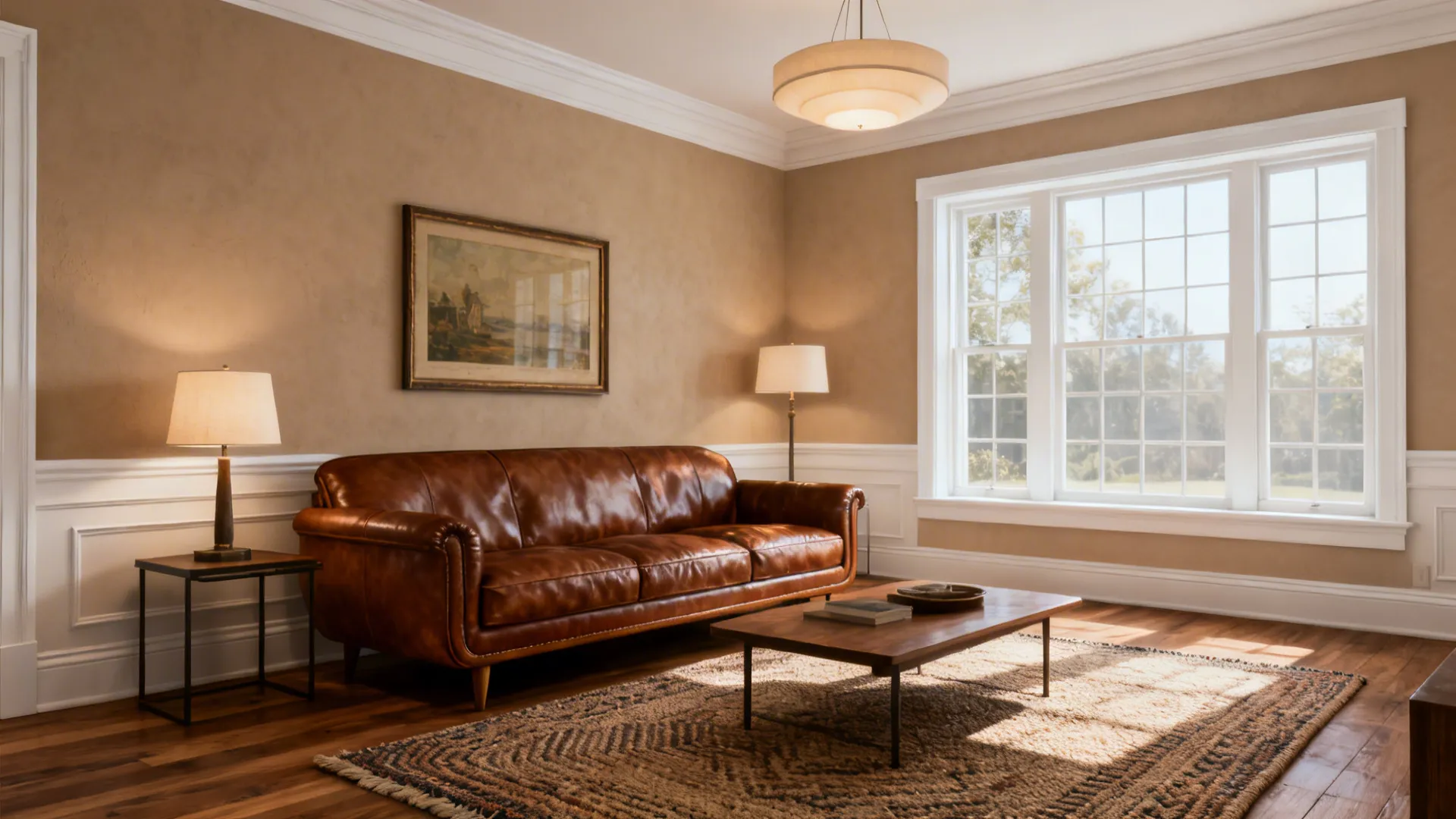 5 Living Room Color Ideas for Brown Leather Sofa