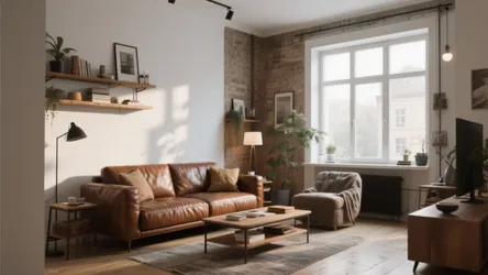 10 Living Room Ideas with Brown Leather Sofa