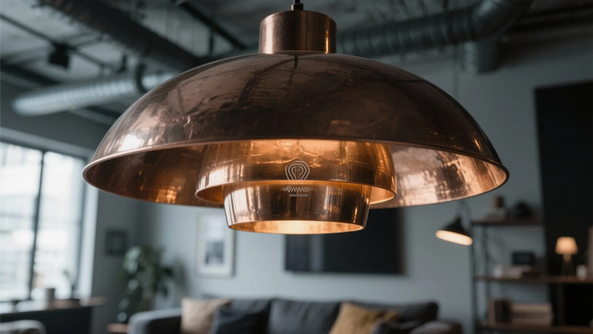 6. Brown-toned Lighting Fixtures