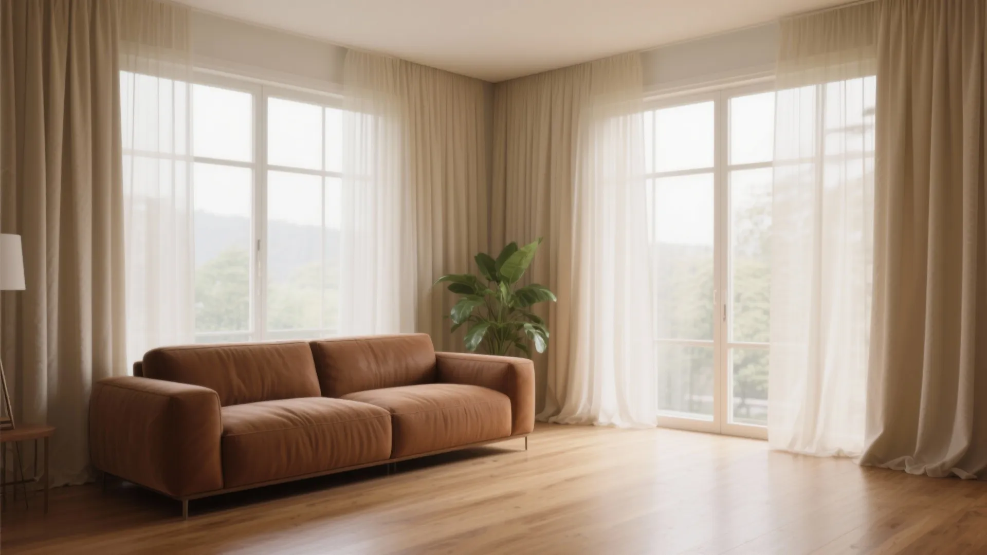 5 Curtain Ideas for Brown Living Rooms: Practical, stylish curtain inspirations to elevate your brown living room with space-saving tips from a pro designer