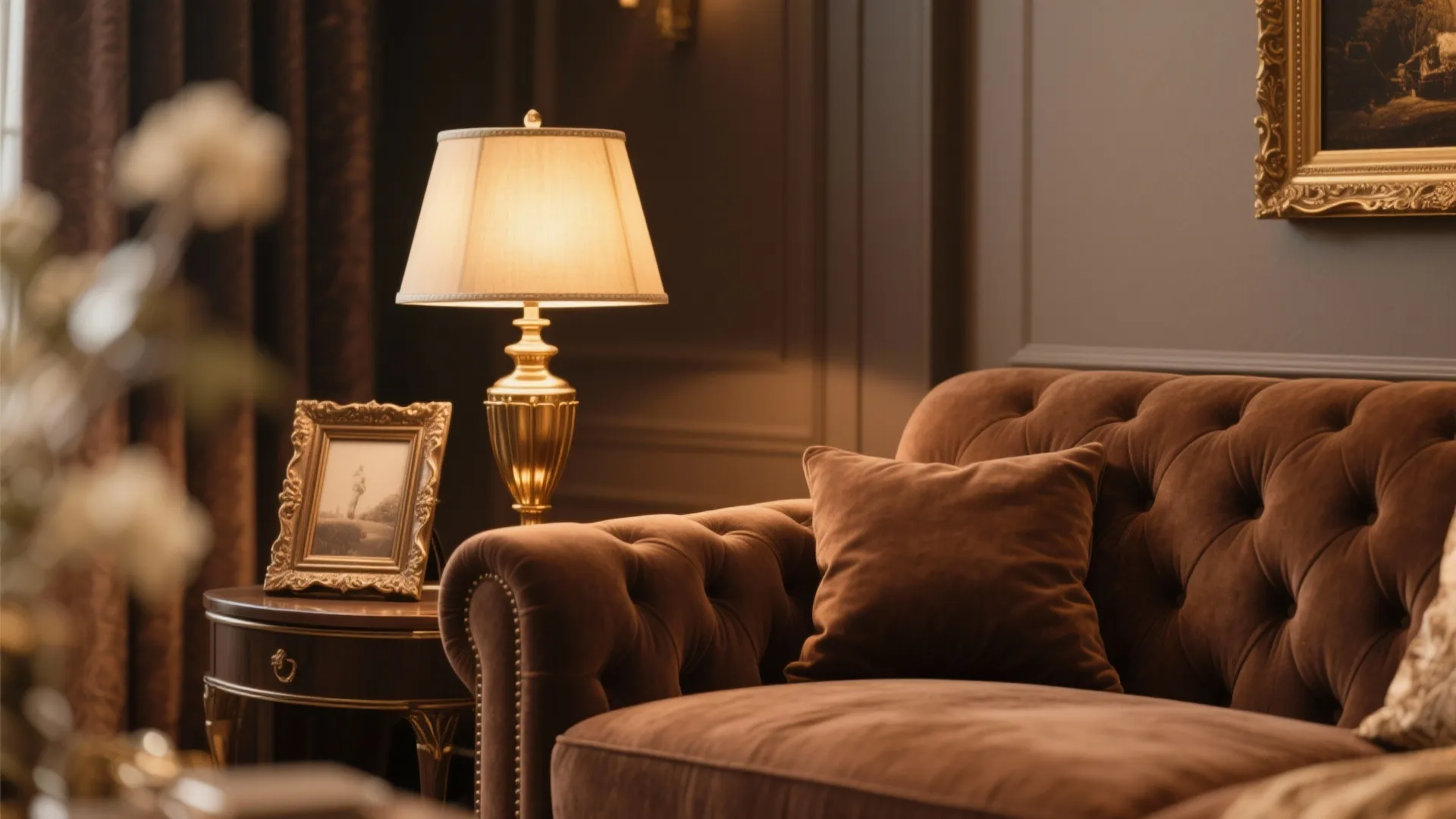 4. Metallic Accents for Glam