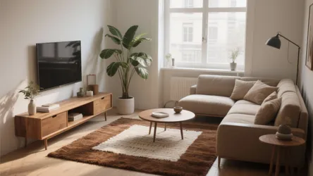 5 Living Room Brown Rug Ideas