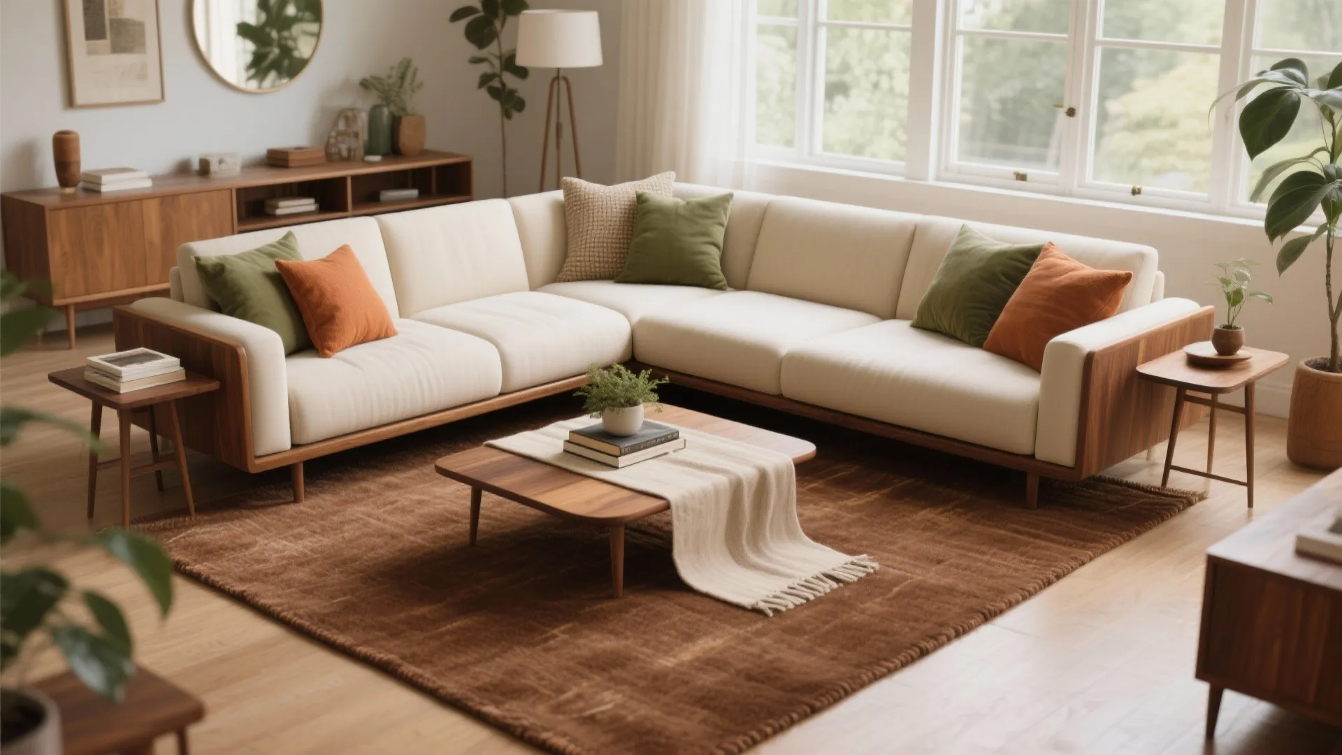 Brown Rug Living Room: 5 Cozy Inspirations: Small tweaks to make a brown rug the star of your living room — five practical ideas from a decade of small-space projects