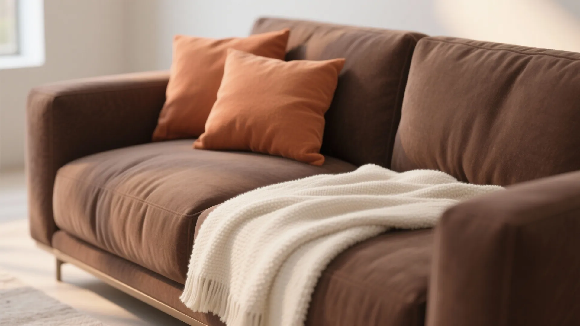 1. Minimalist Warm-Toned Accents