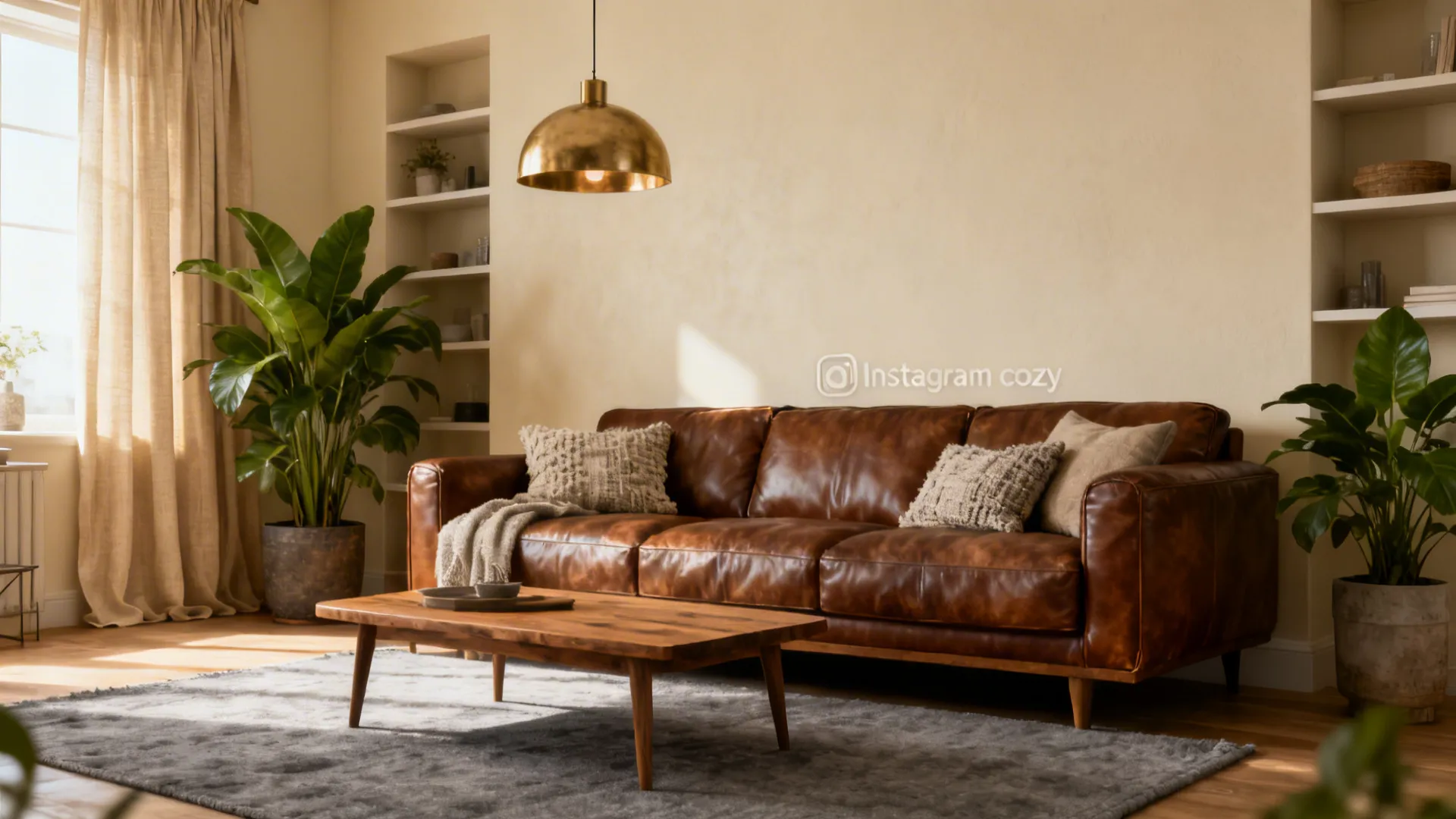 5 Brown Leather Sofa Ideas for Living Rooms: Practical and stylish ways to style a brown leather sofa in small and large living rooms