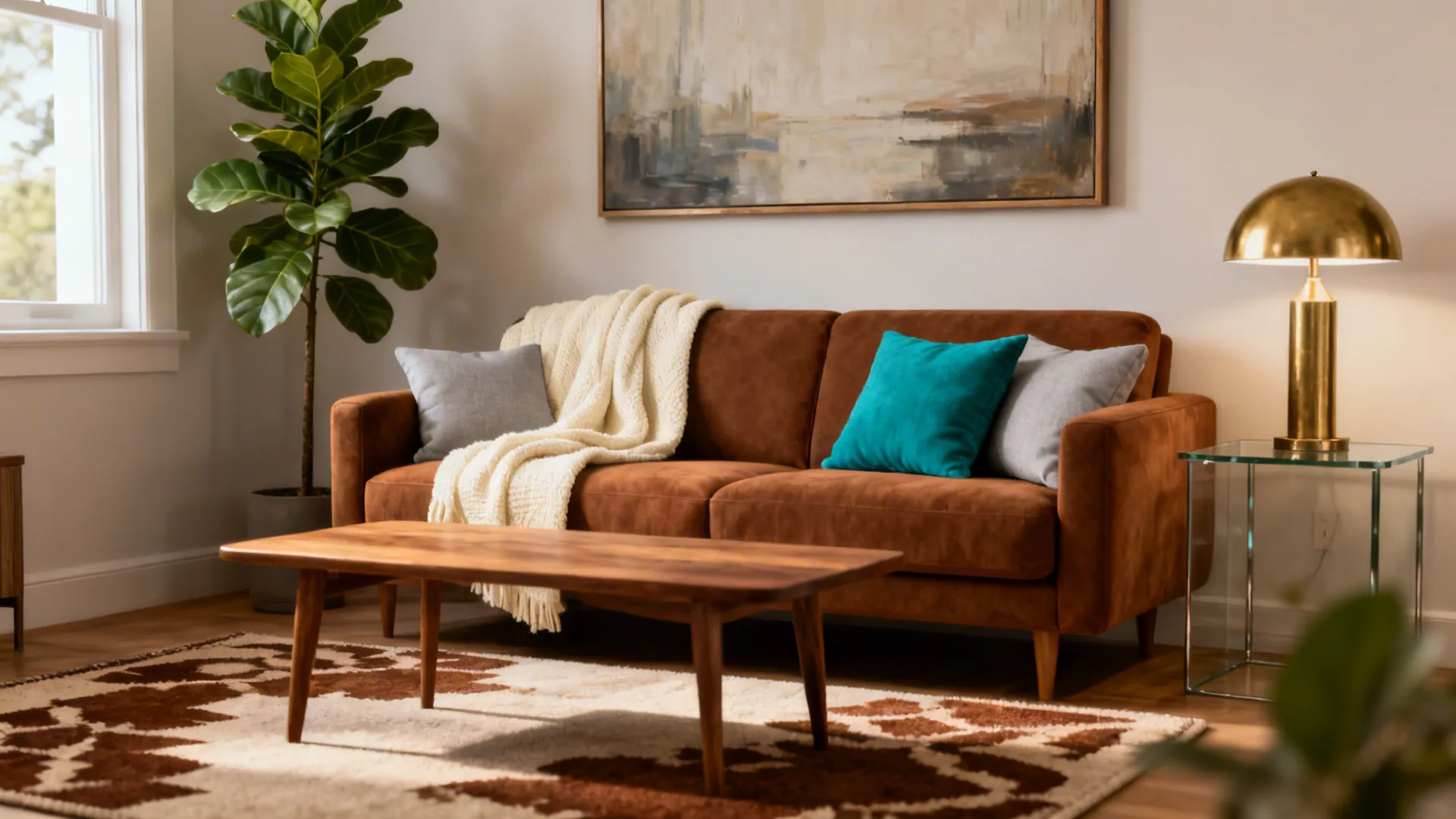 5 Living Room Ideas for Brown Sofas: Practical, stylish living room decor ideas to elevate a brown sofa in small and large spaces