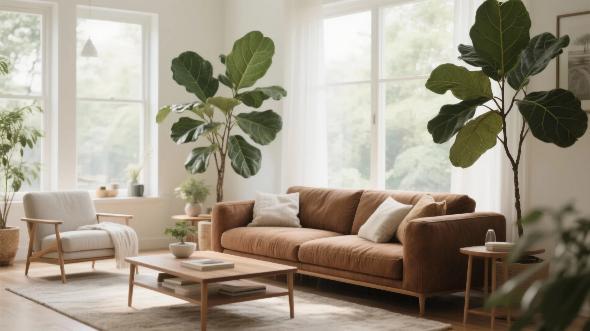 6. Greenery for a Natural Touch