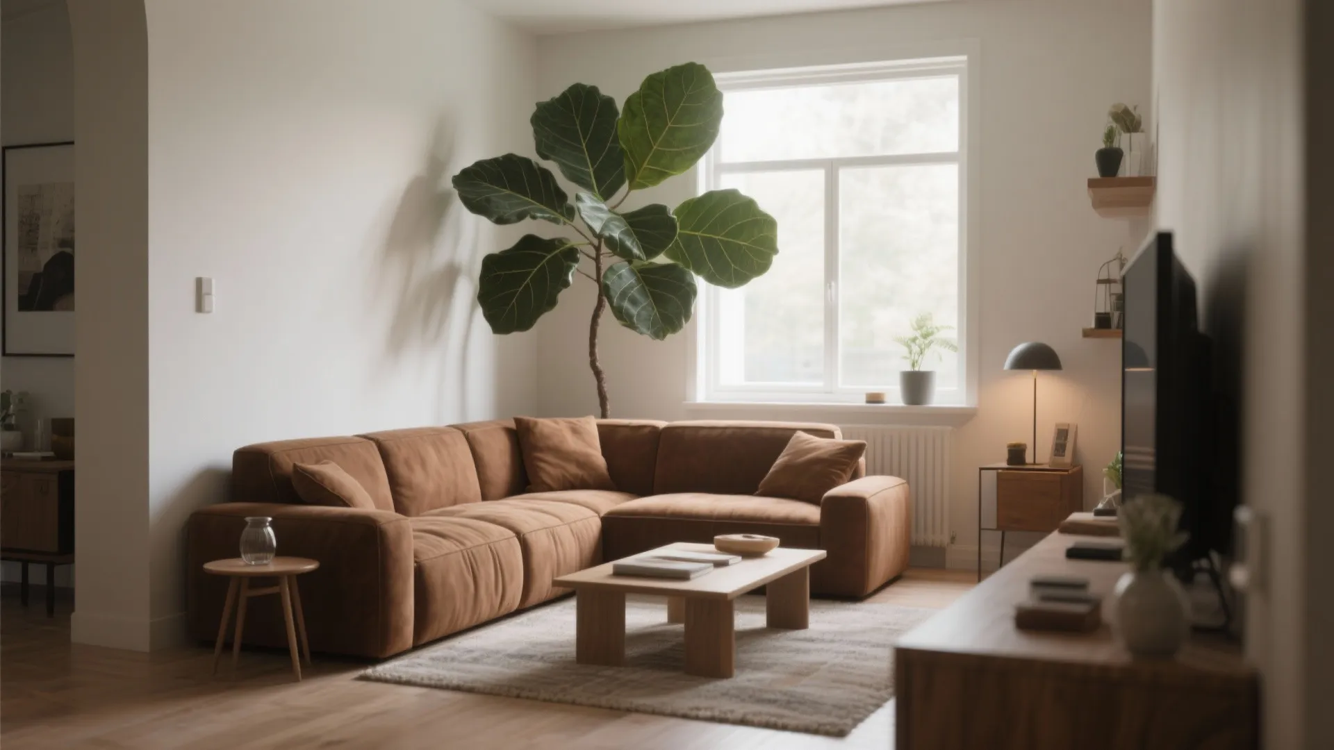 5. Natural Greenery to Bring Life