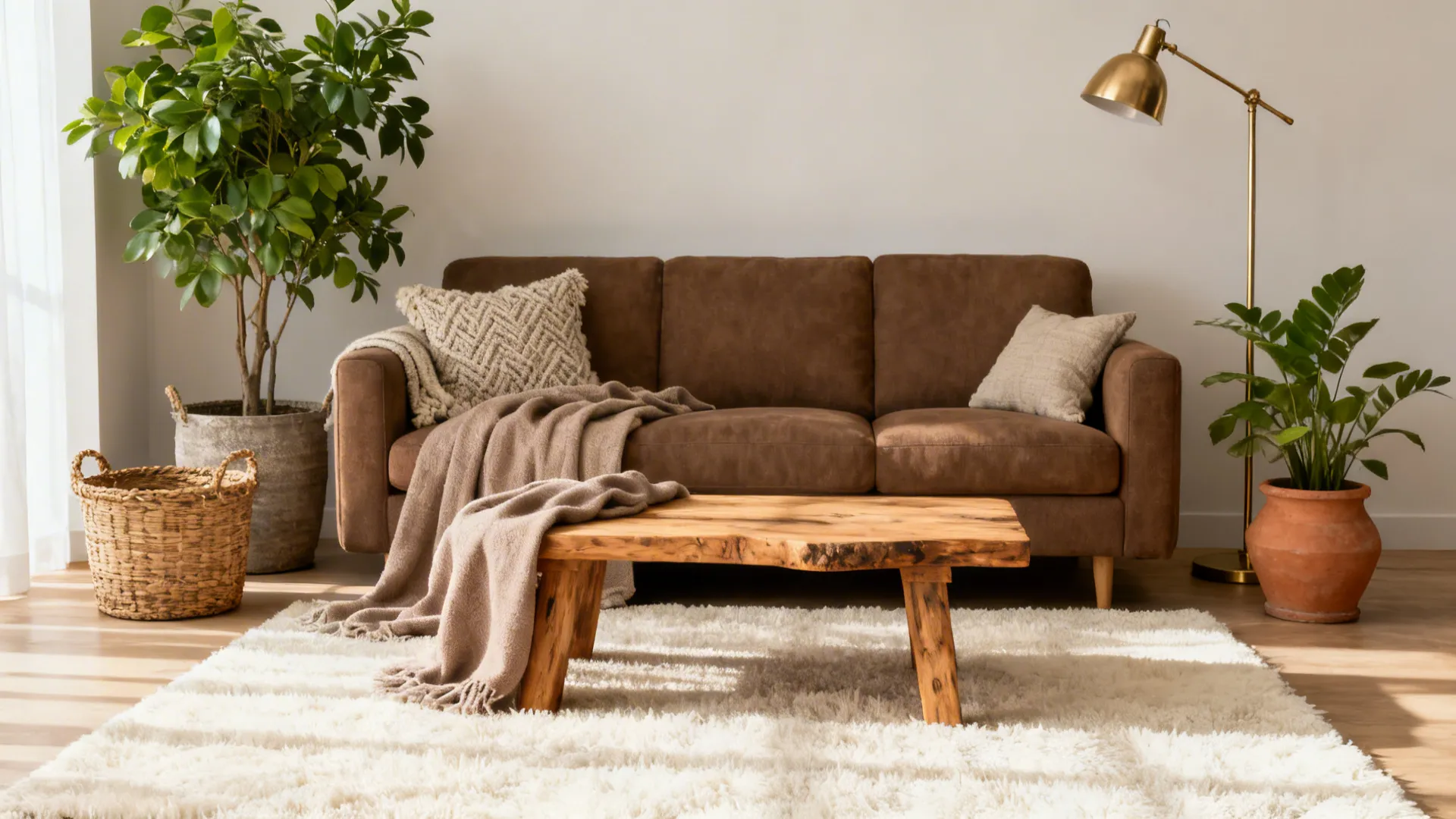 5 Living Room Ideas with a Brown Sofa: Creative, practical living room design ideas to make a brown sofa the star in small and large spaces