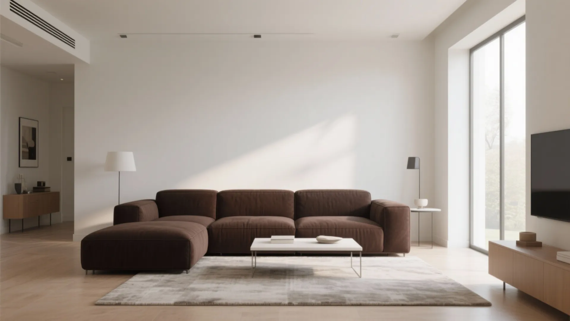 Contrast with Light Walls