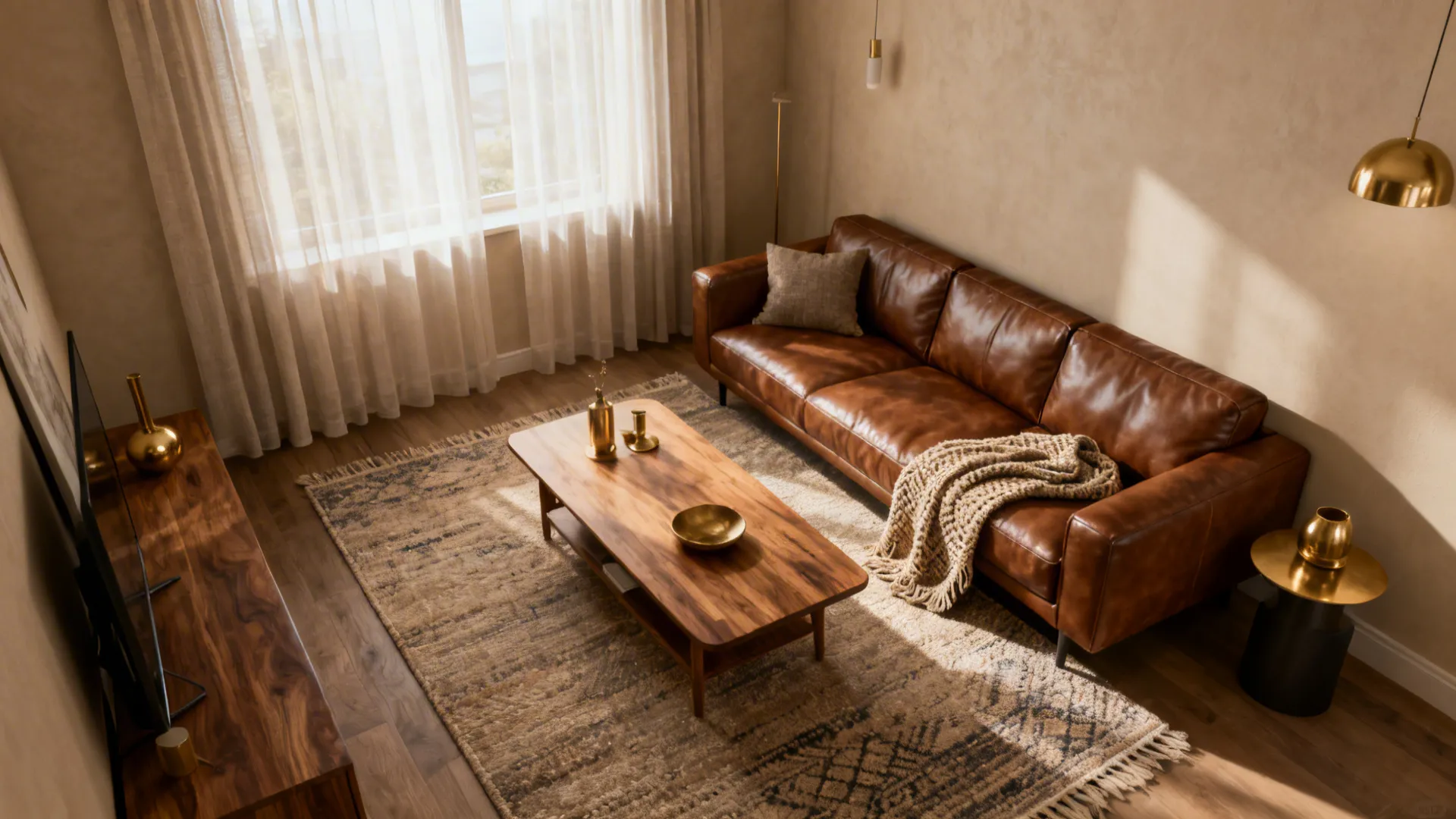 5 Living Room Color Ideas for Brown Furniture