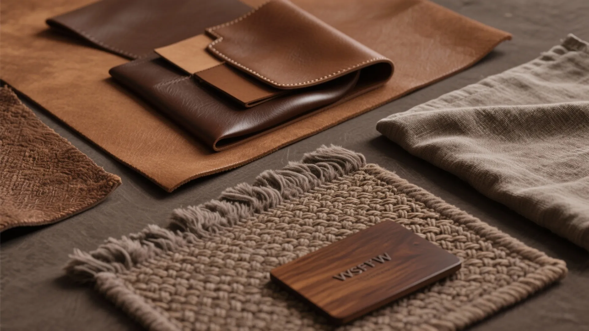 2. Go monochrome with texture play