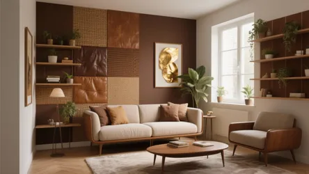 5 Brown Wall Art Ideas for Living Rooms