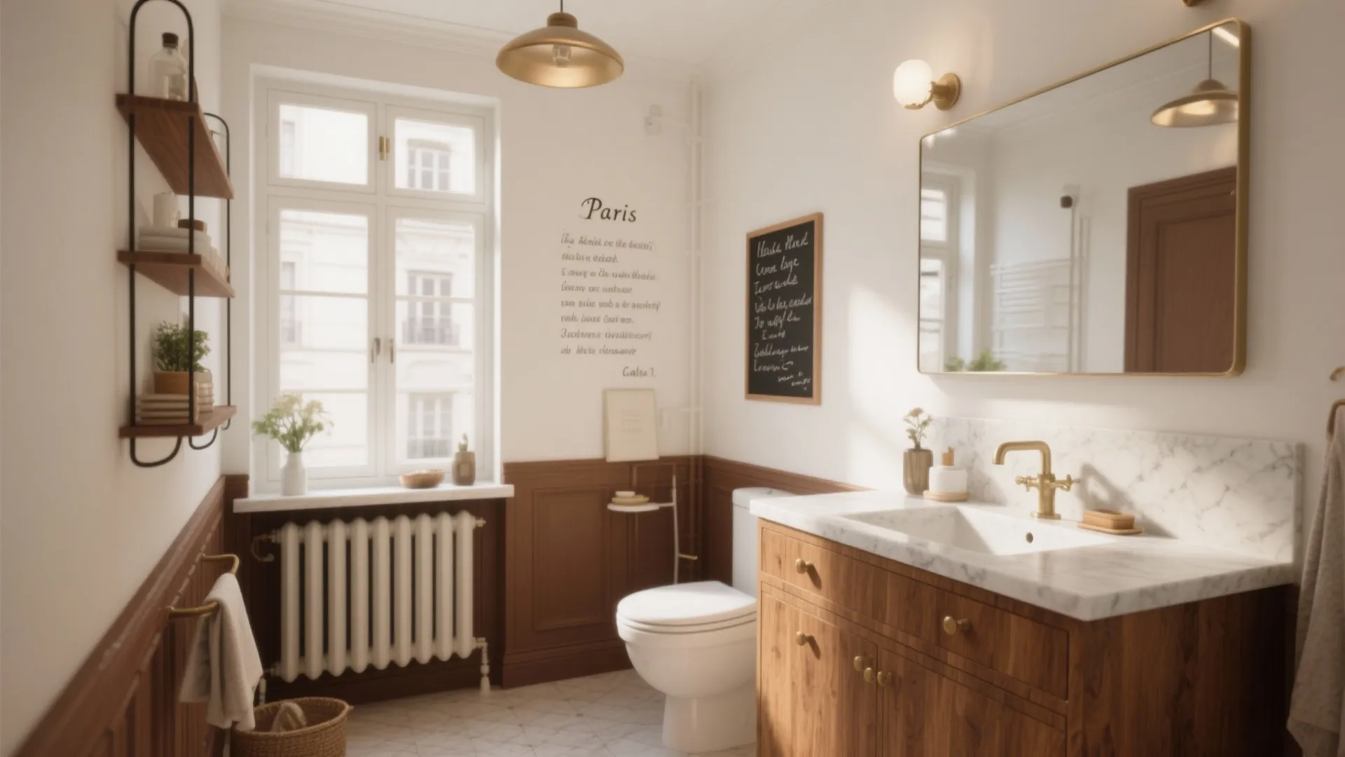 5 Brown and White Bathroom Ideas: Small bathroom, big impact: 5 brown and white design inspirations I use for cozy, stylish spaces