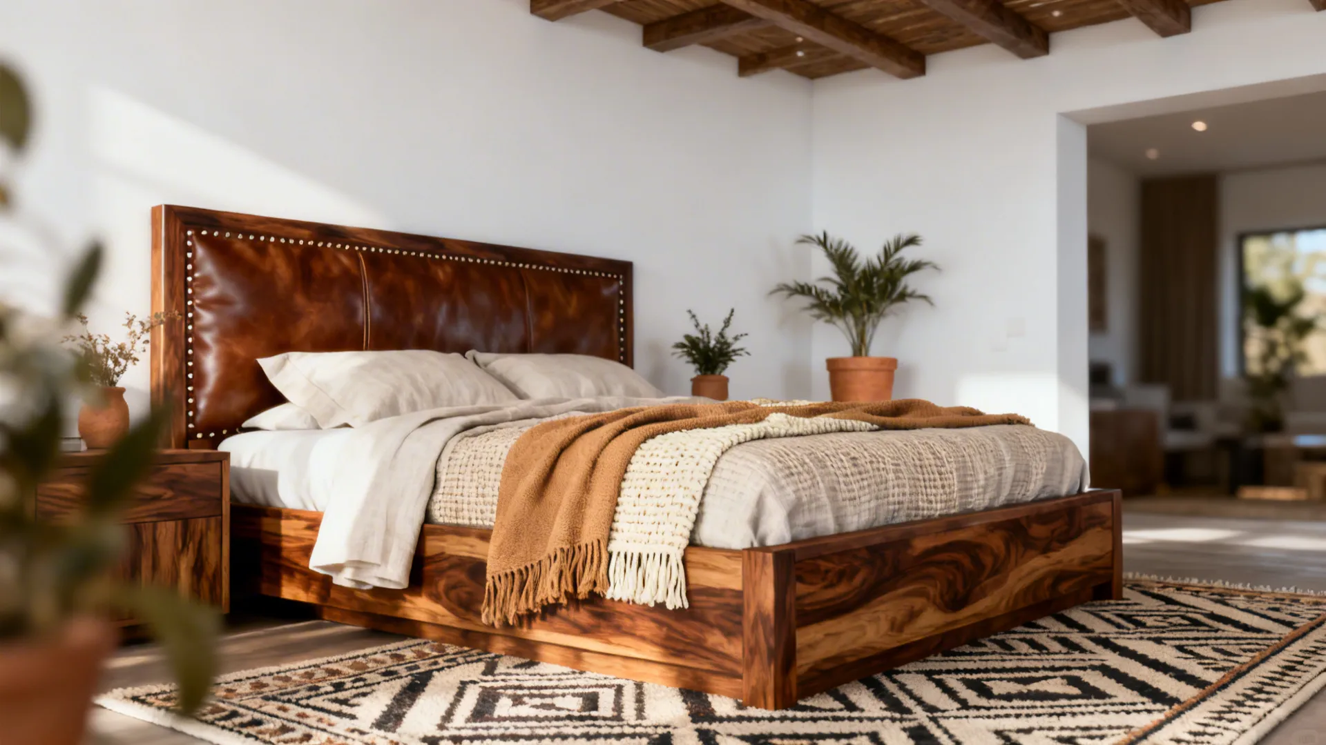 5 Brown and White Bedroom Ideas