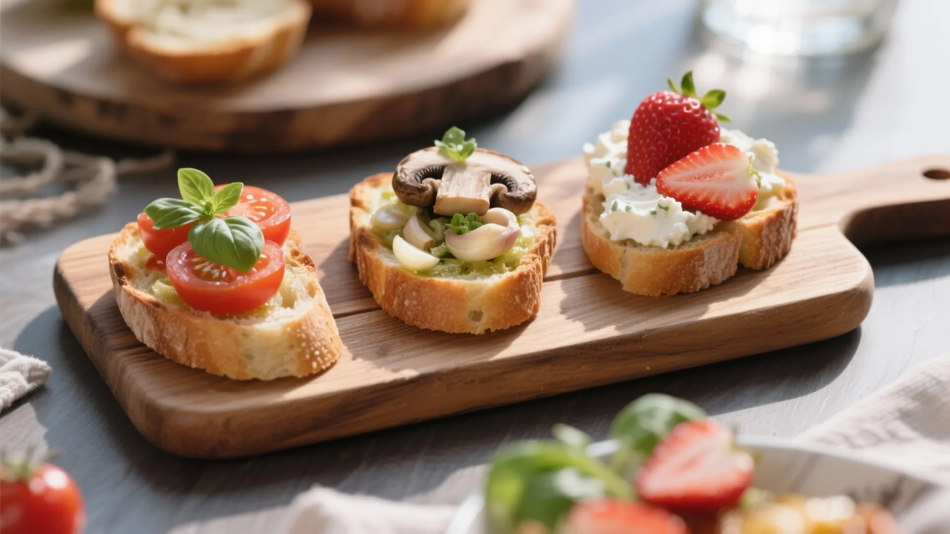 8. Bruschetta Trio