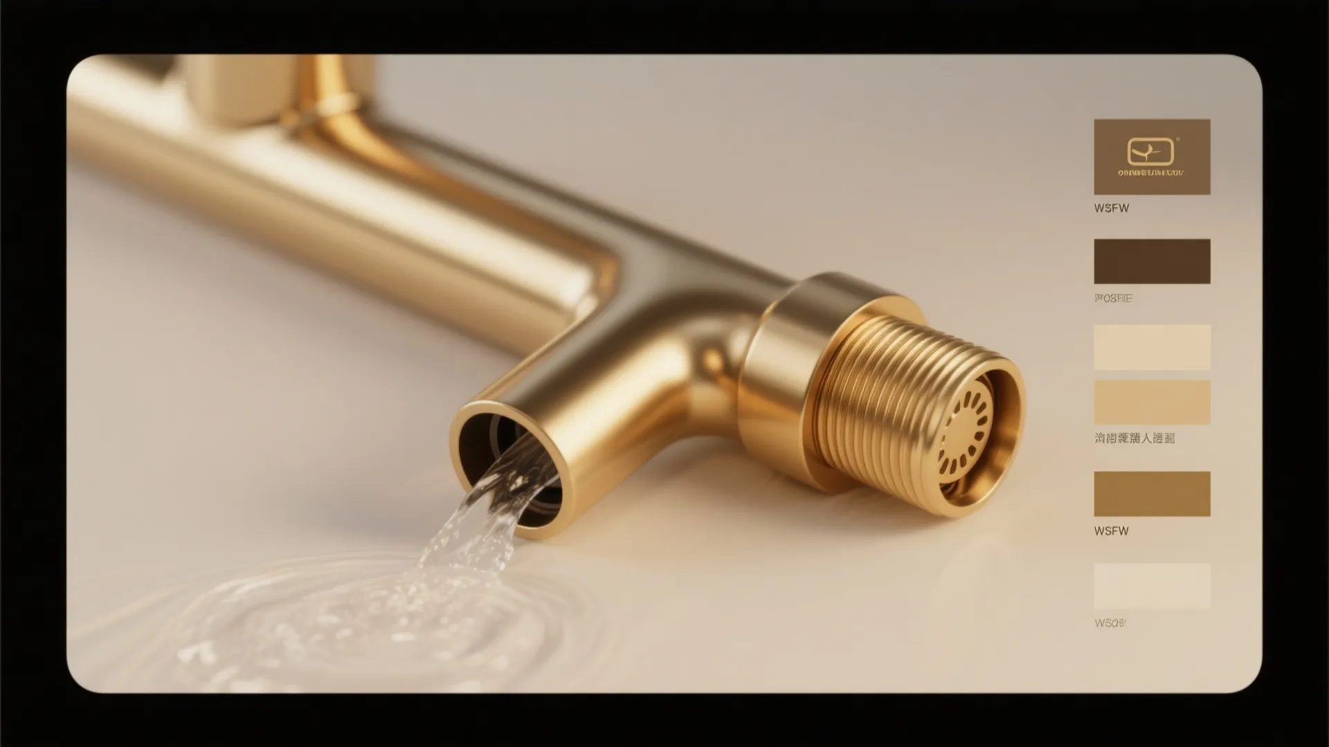 4. Brushed Gold with Integrated Water-Saving Aerator
