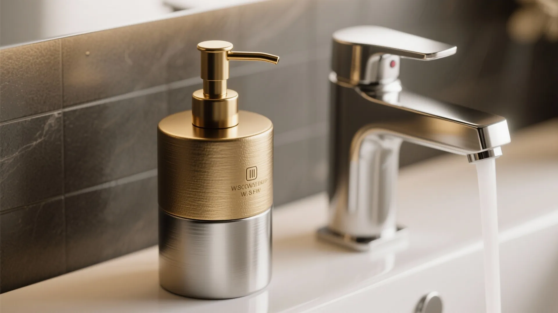 Tip 3: Brushed Metal Luxury