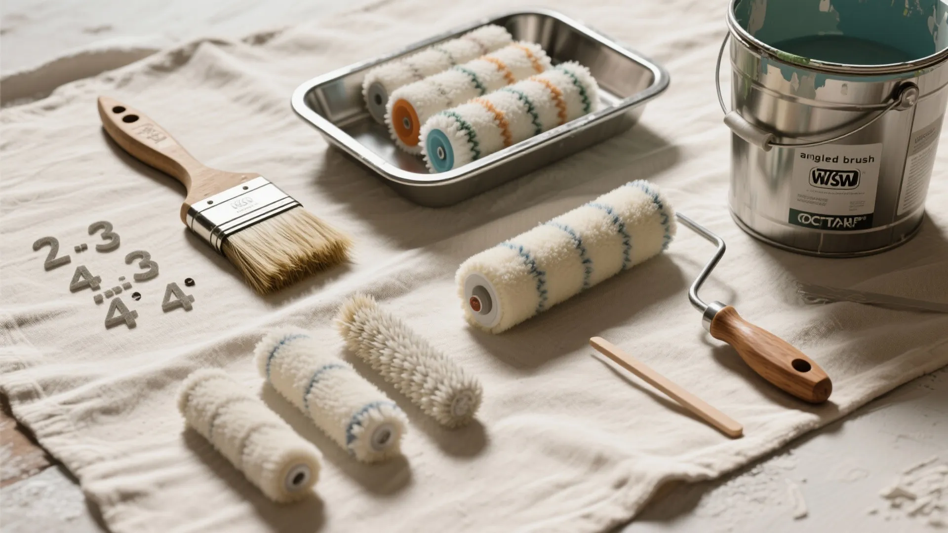 3. Brushes, Rollers & Trays