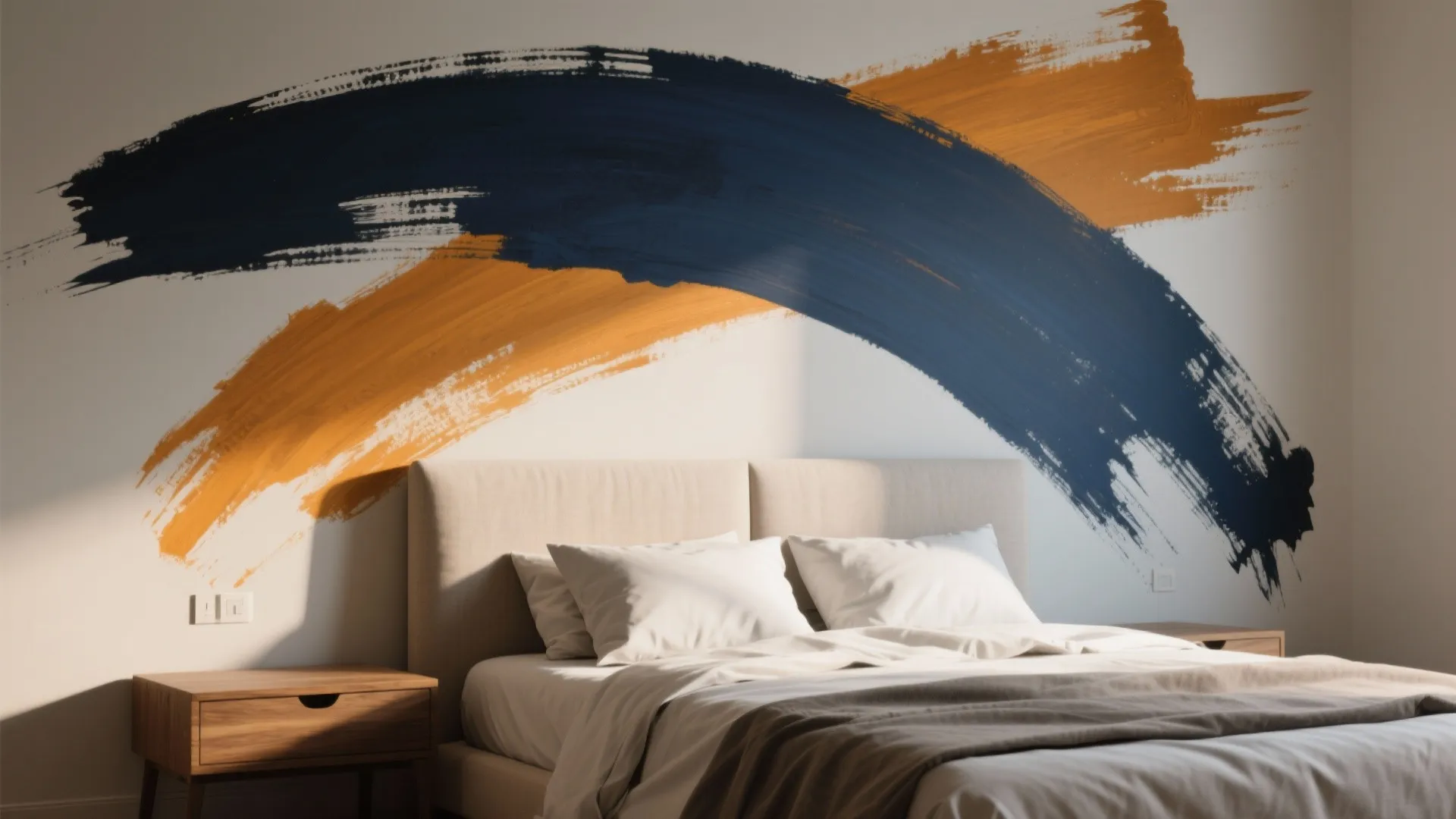 Oversized Brushstroke Accent