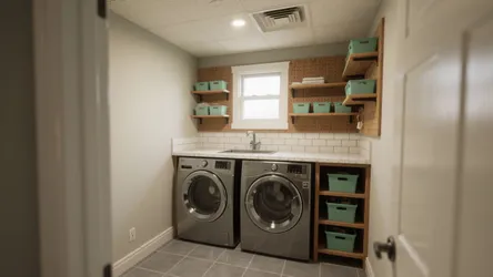 Basement Laundry Design Ideas: 5 Small-Space Solutions