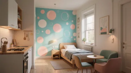 Bubble Paint Wall: 5 Creative Small-Space Ideas