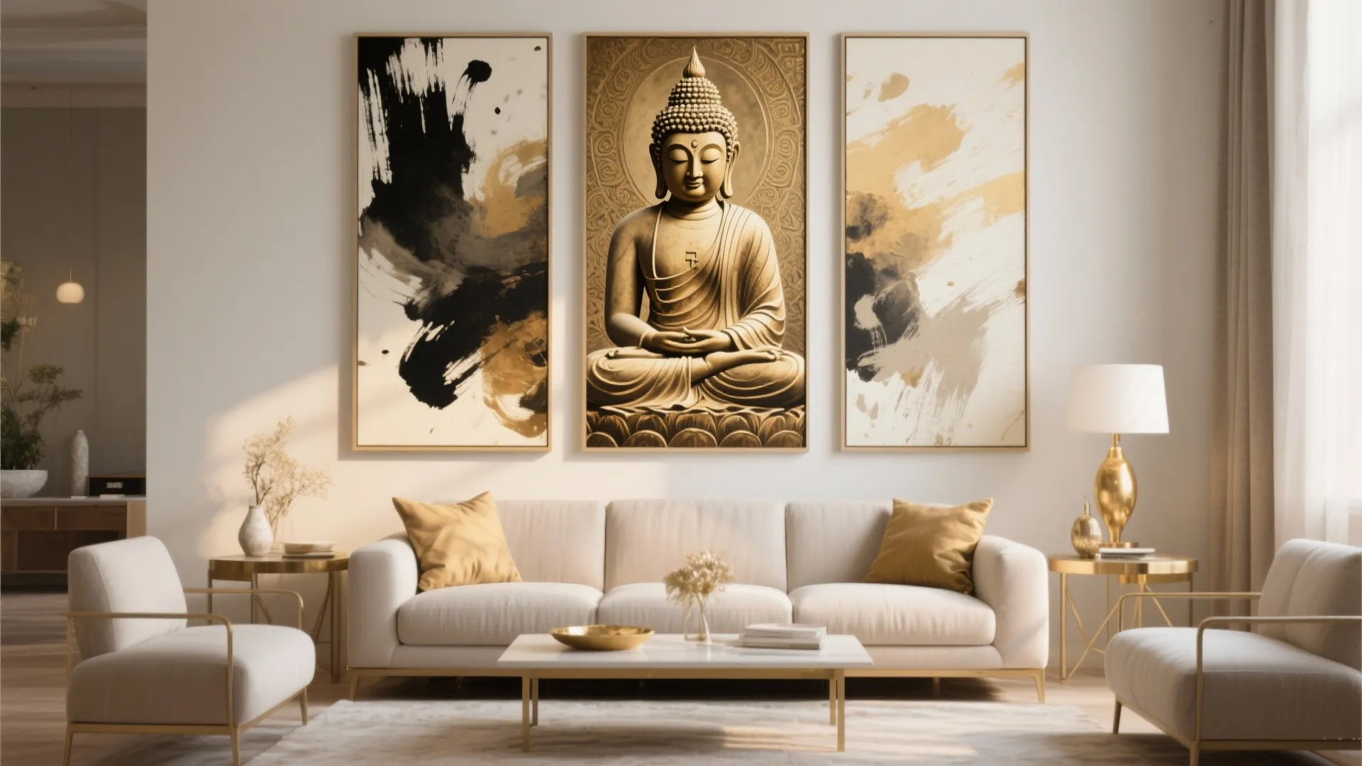 2. Buddha Wall Art
