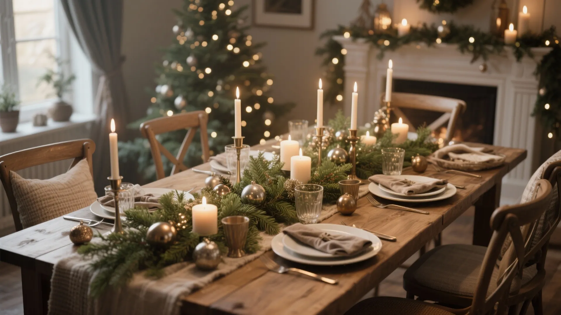 10 Christmas Dining Table Ideas: Festive and Stylish Christmas Decorating Ideas for Your Dining Room Table