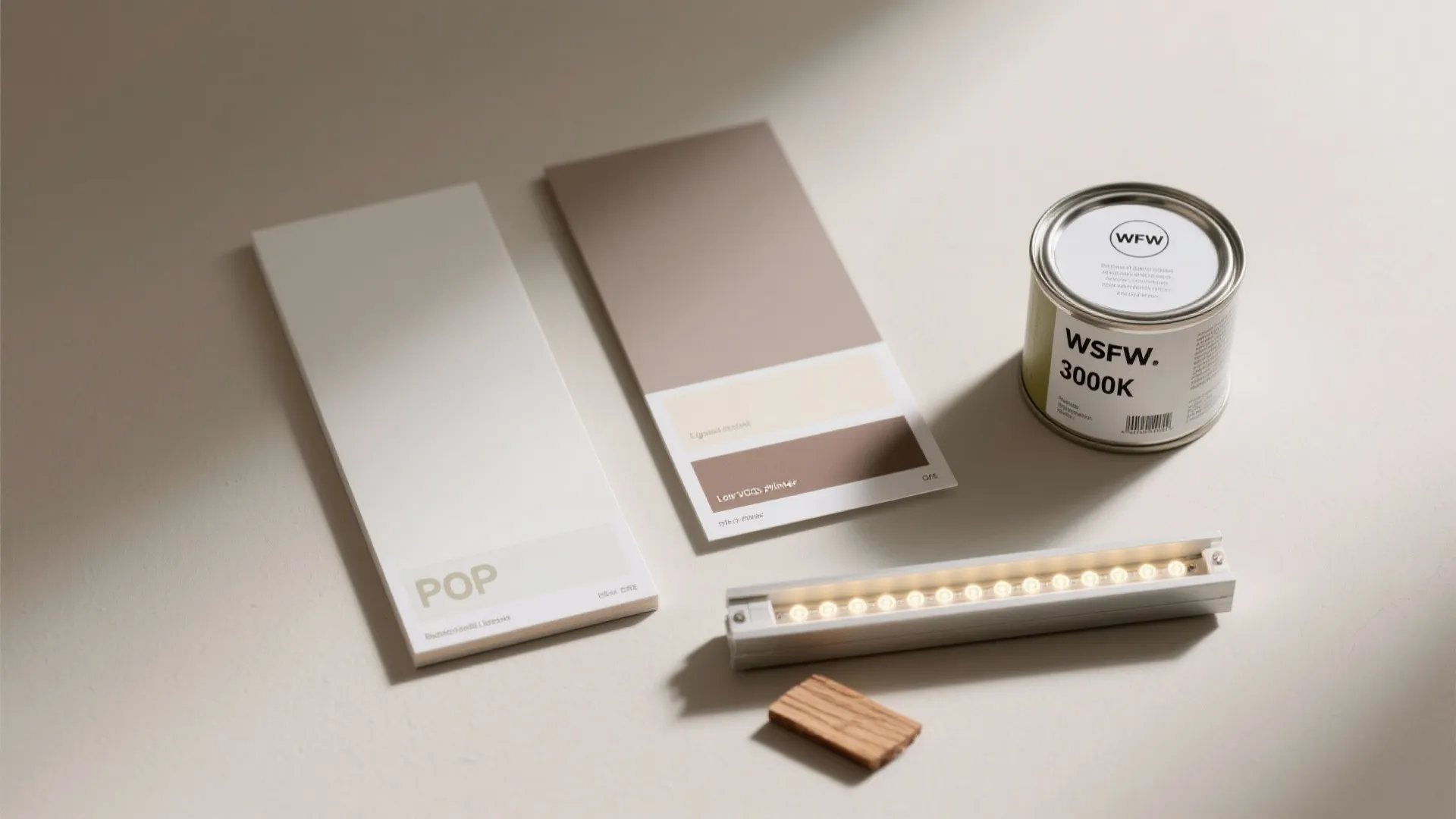 Accent POP + Paint: Two-Tone Depth on a Budget