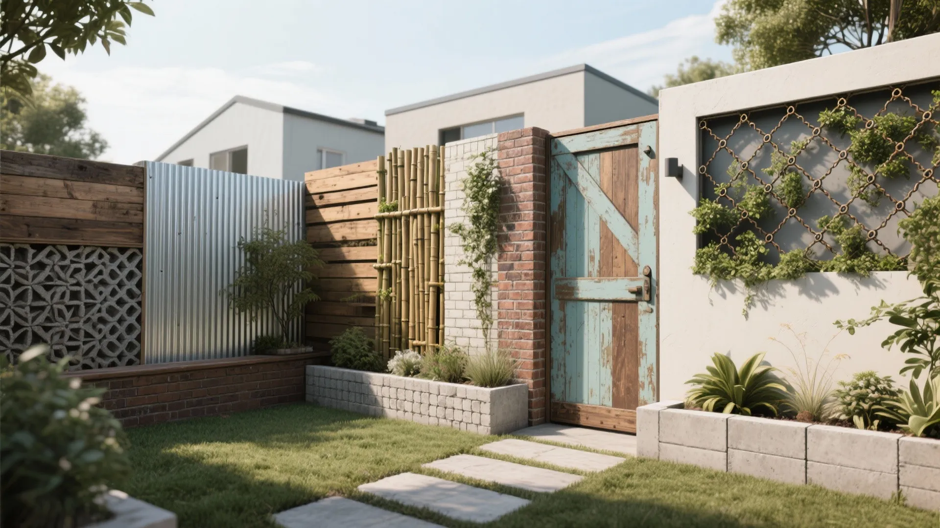 Cheap Boundary Wall Ideas: Stylish Solutions on a Budget: 1 Minute to Affordable Boundary Walls—Fast-Track Your Perimeter Makeover