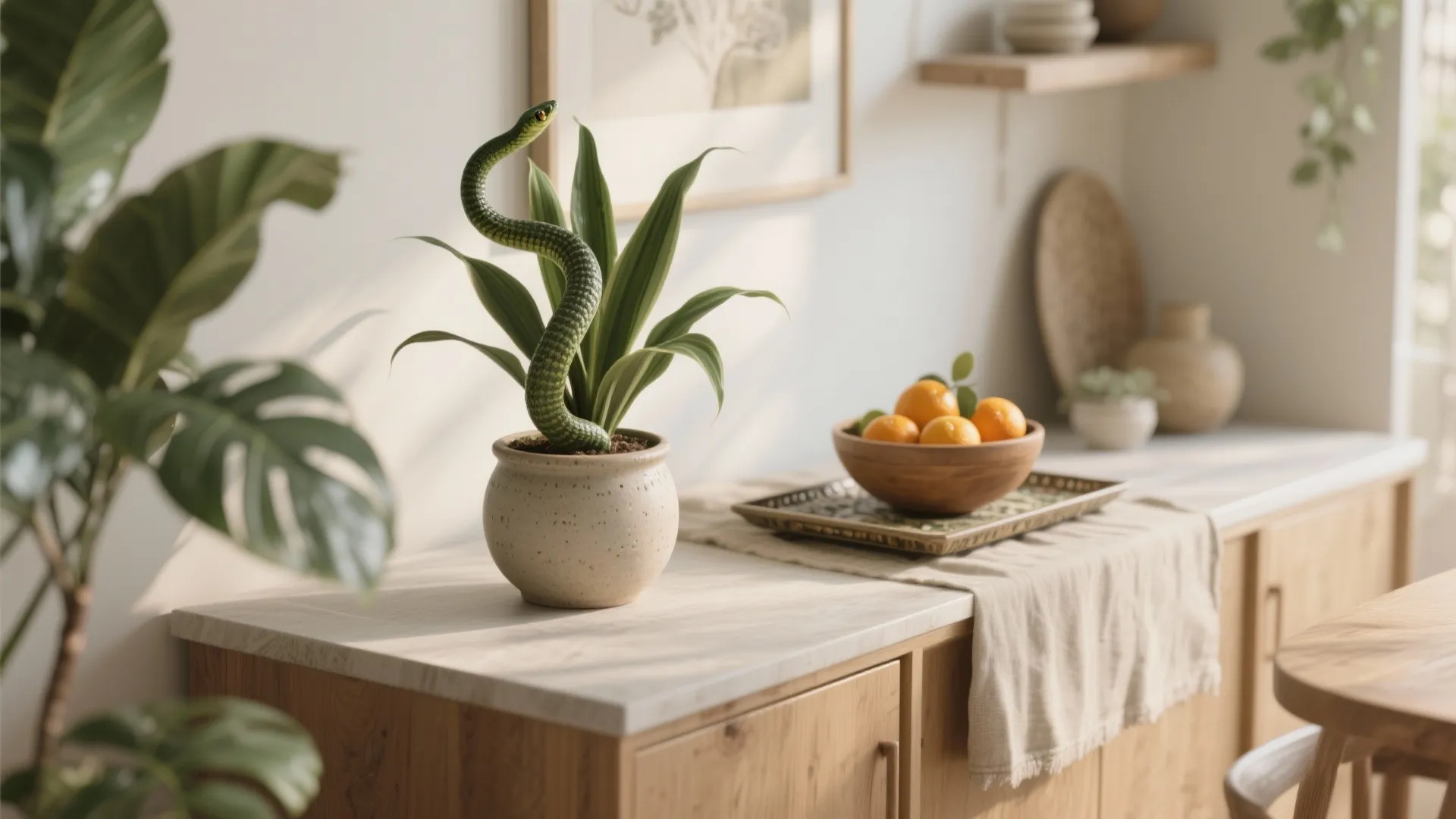 Greenery and seasonal styling