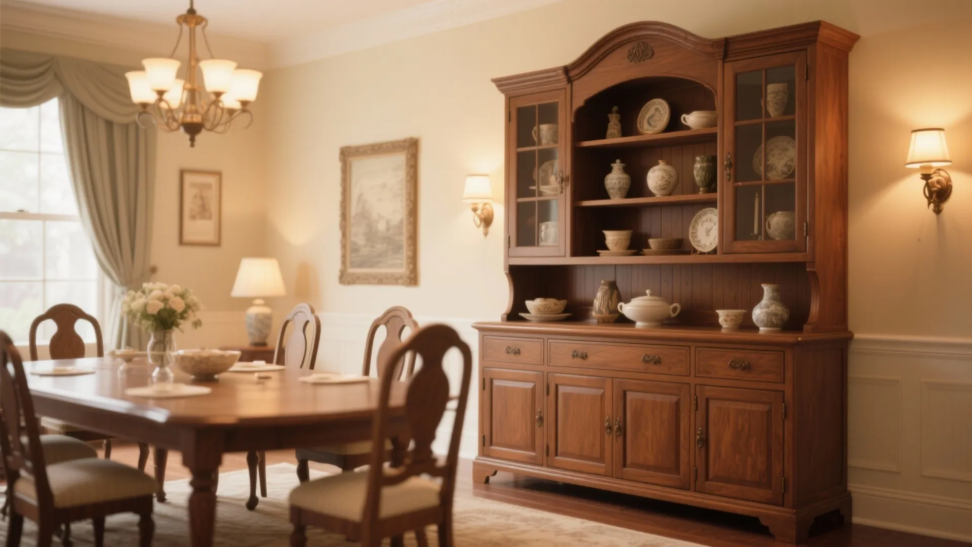 8. Buffet and Hutch Combo