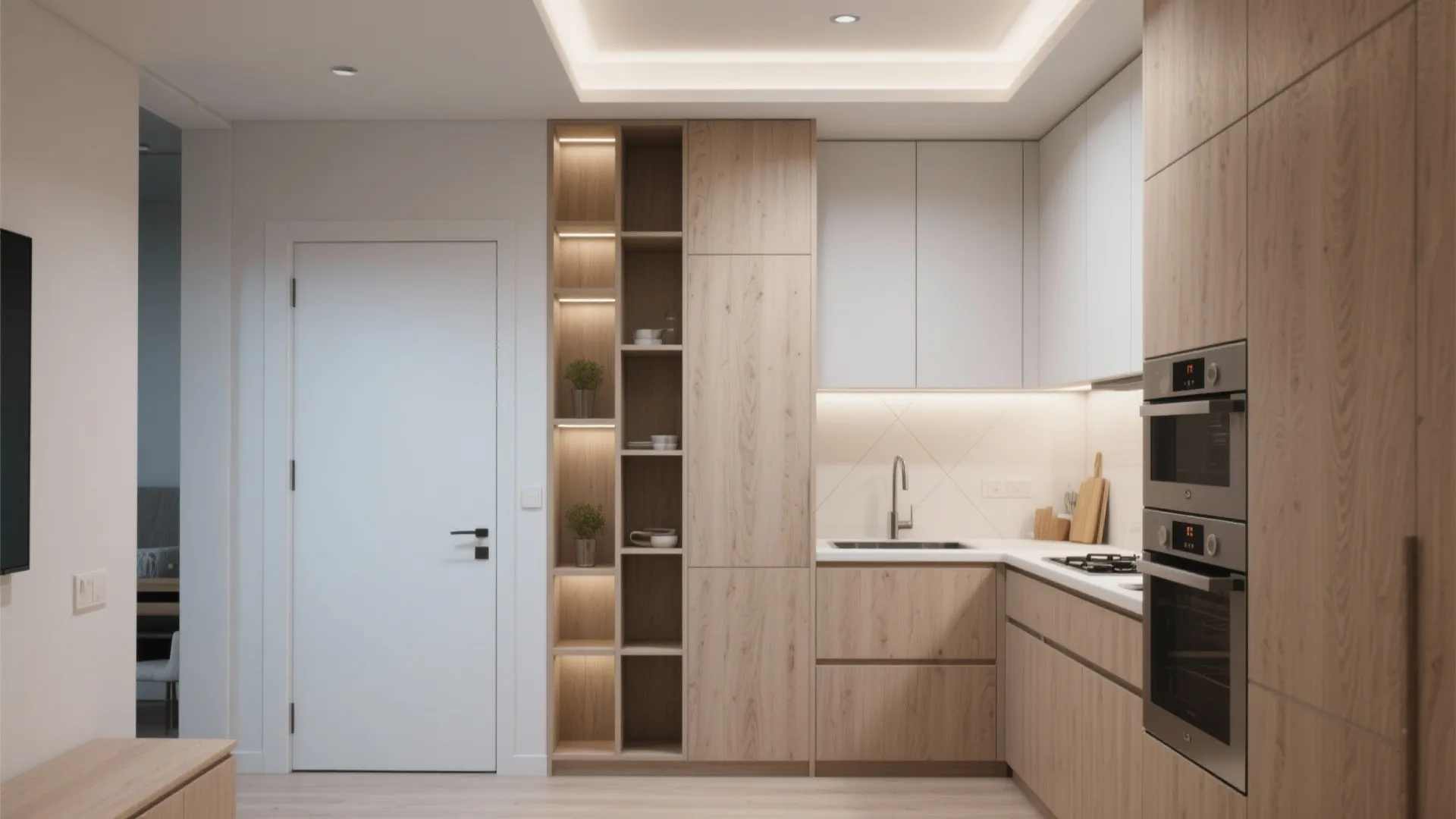 3. Build up, not out: vertical storage and hidden nooks