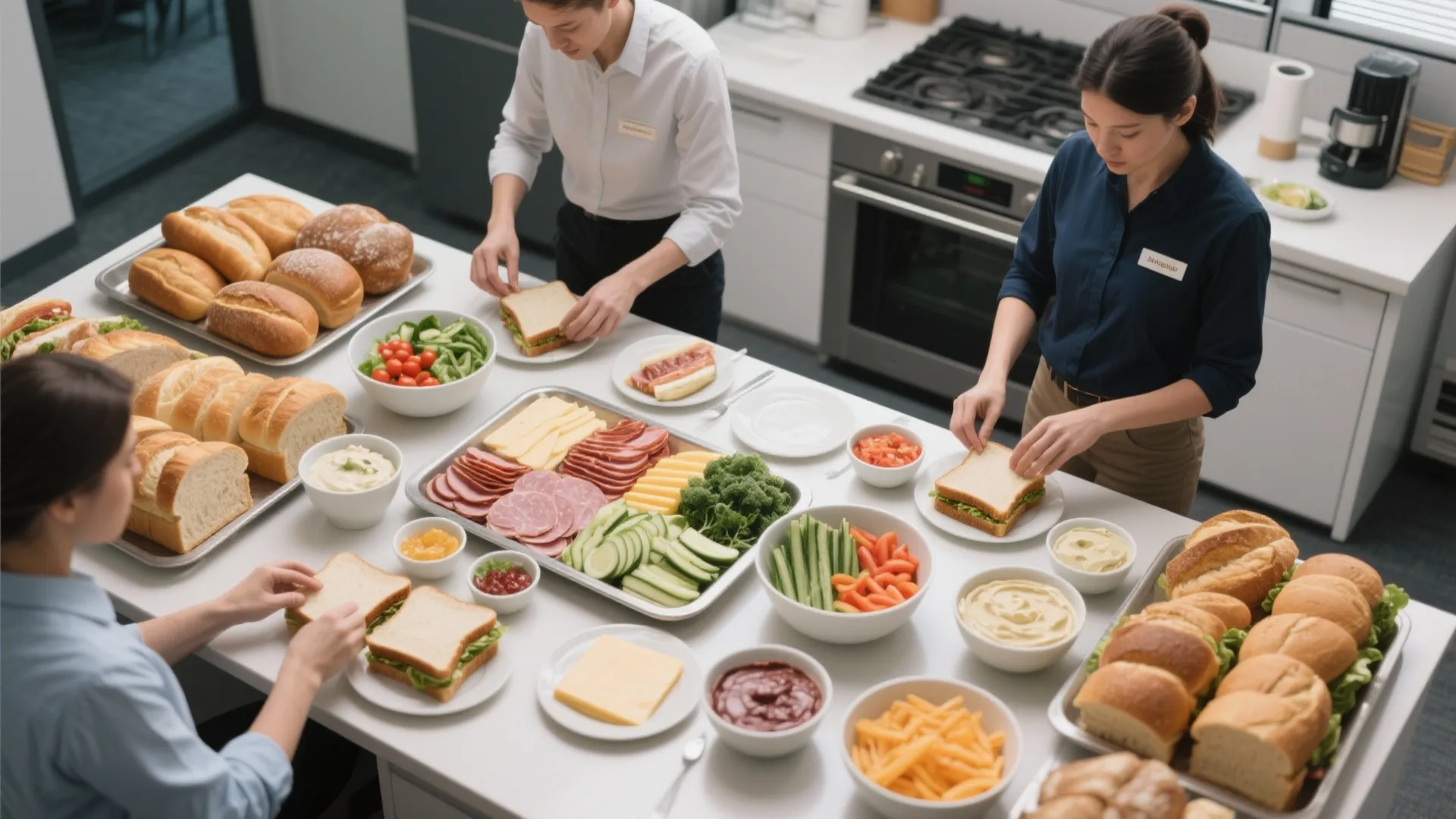 6. Build-Your-Own Sandwiches