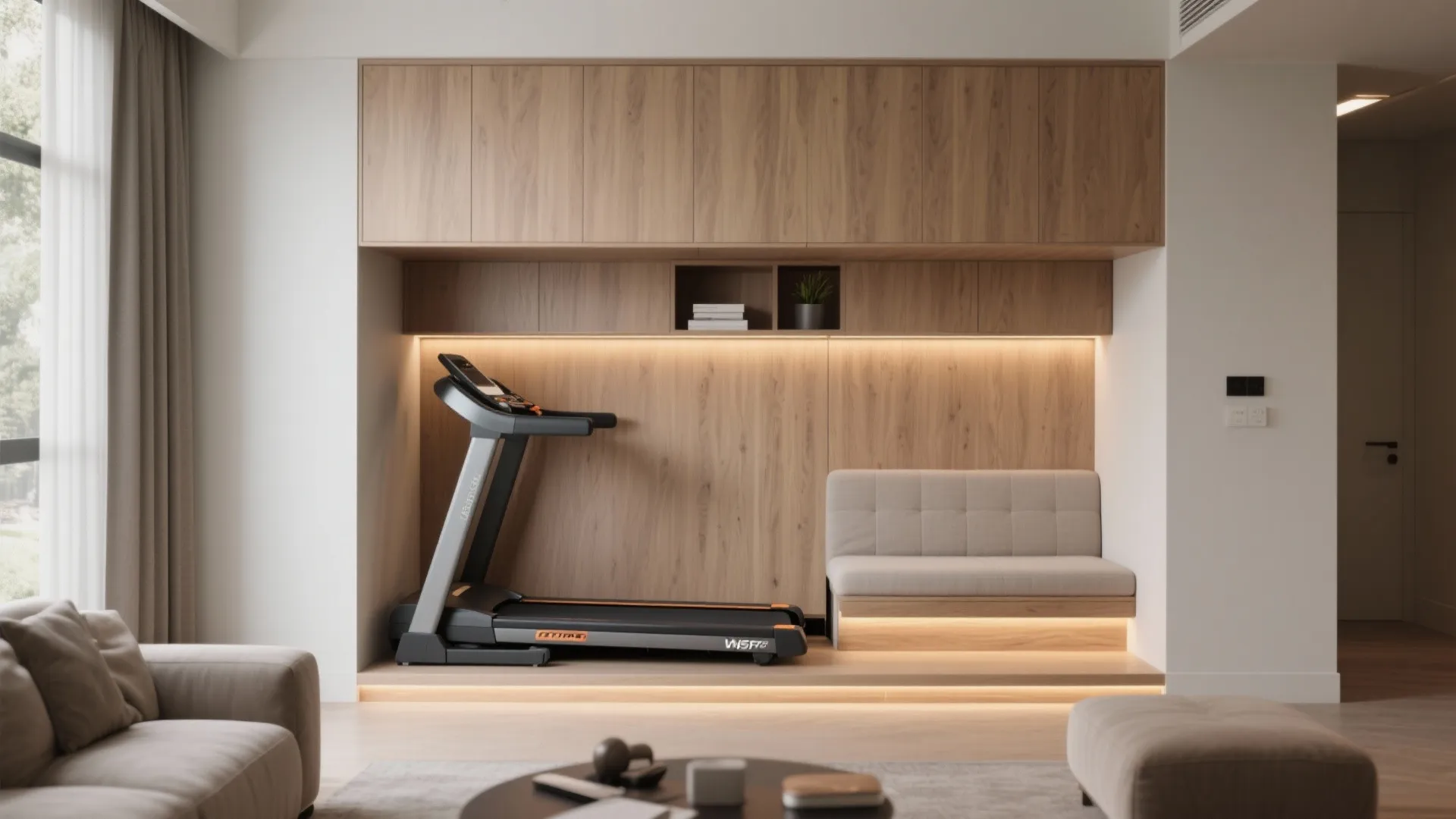 5. Built-in alcoves and furniture combos