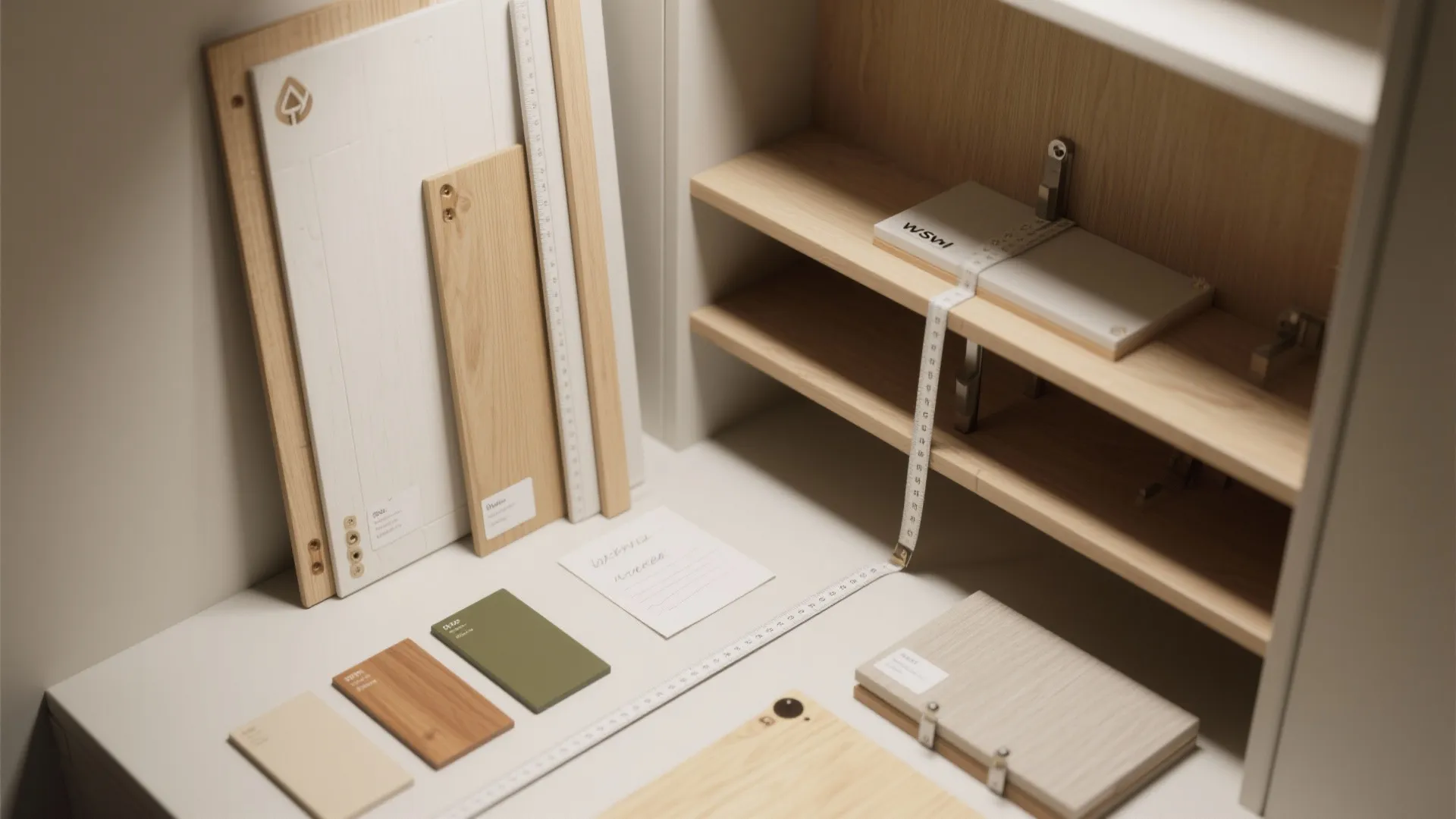 4. Built-in alcove cabinets with removable panels