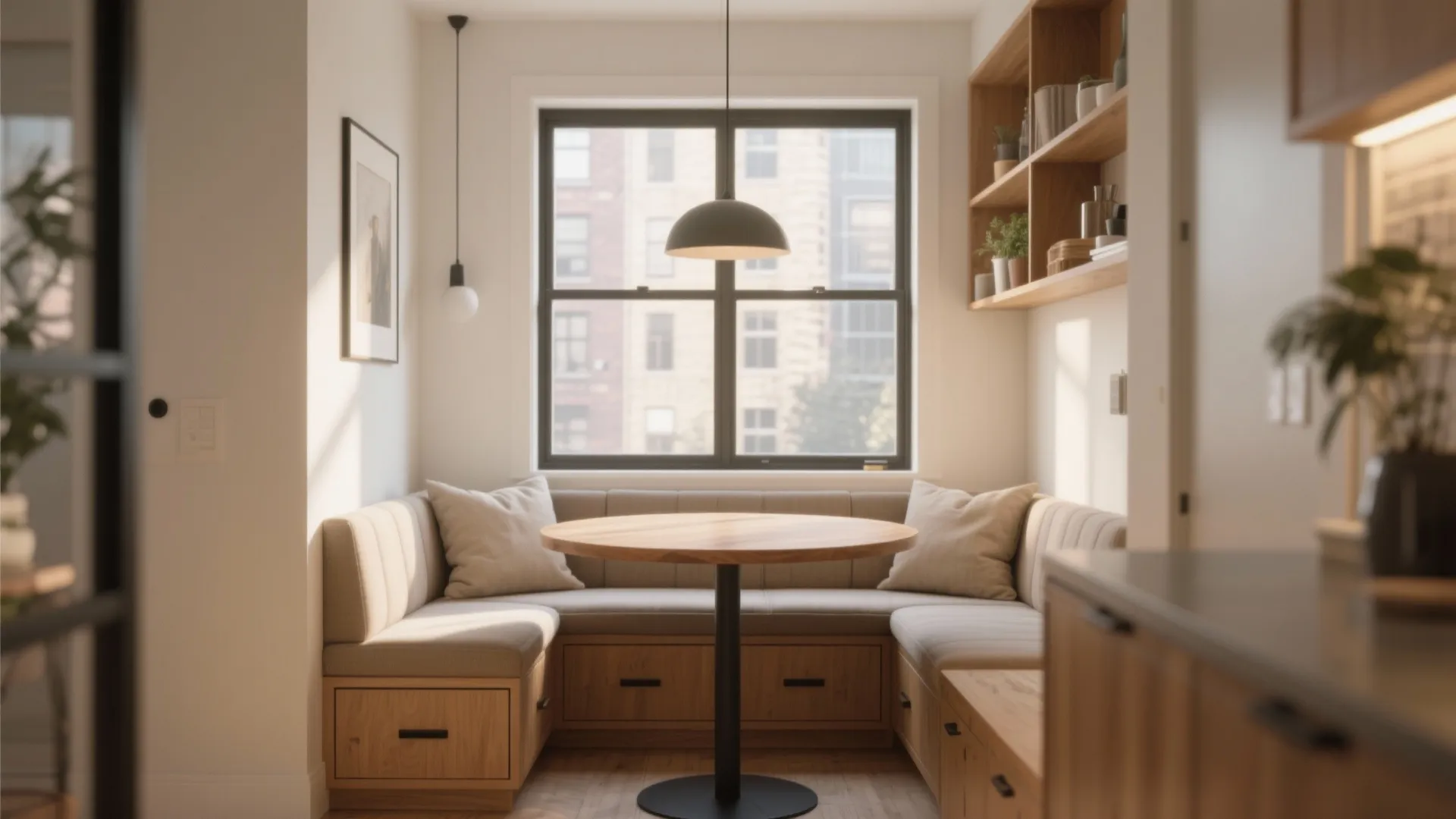 9. Built-In Banquette Seating