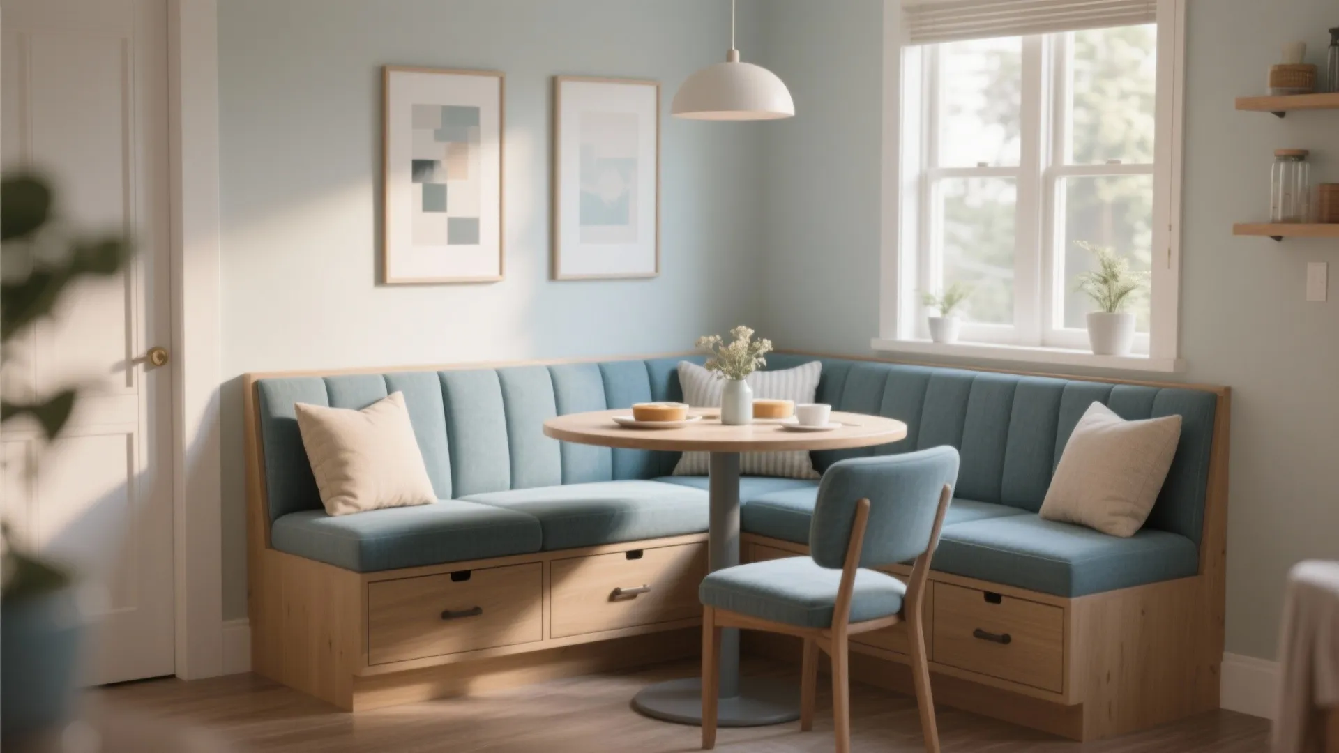 5. Built-in Banquette Seating