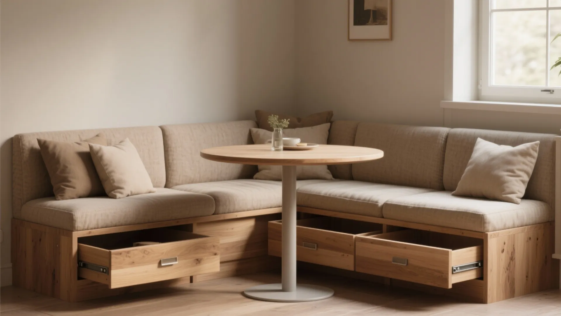 5. Built-in Banquette & Bench Seating