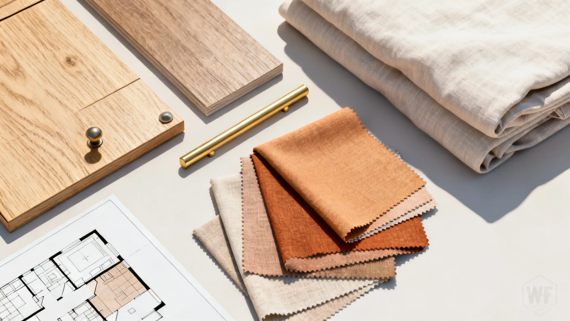 1. Built-in storage bed with a slim profile