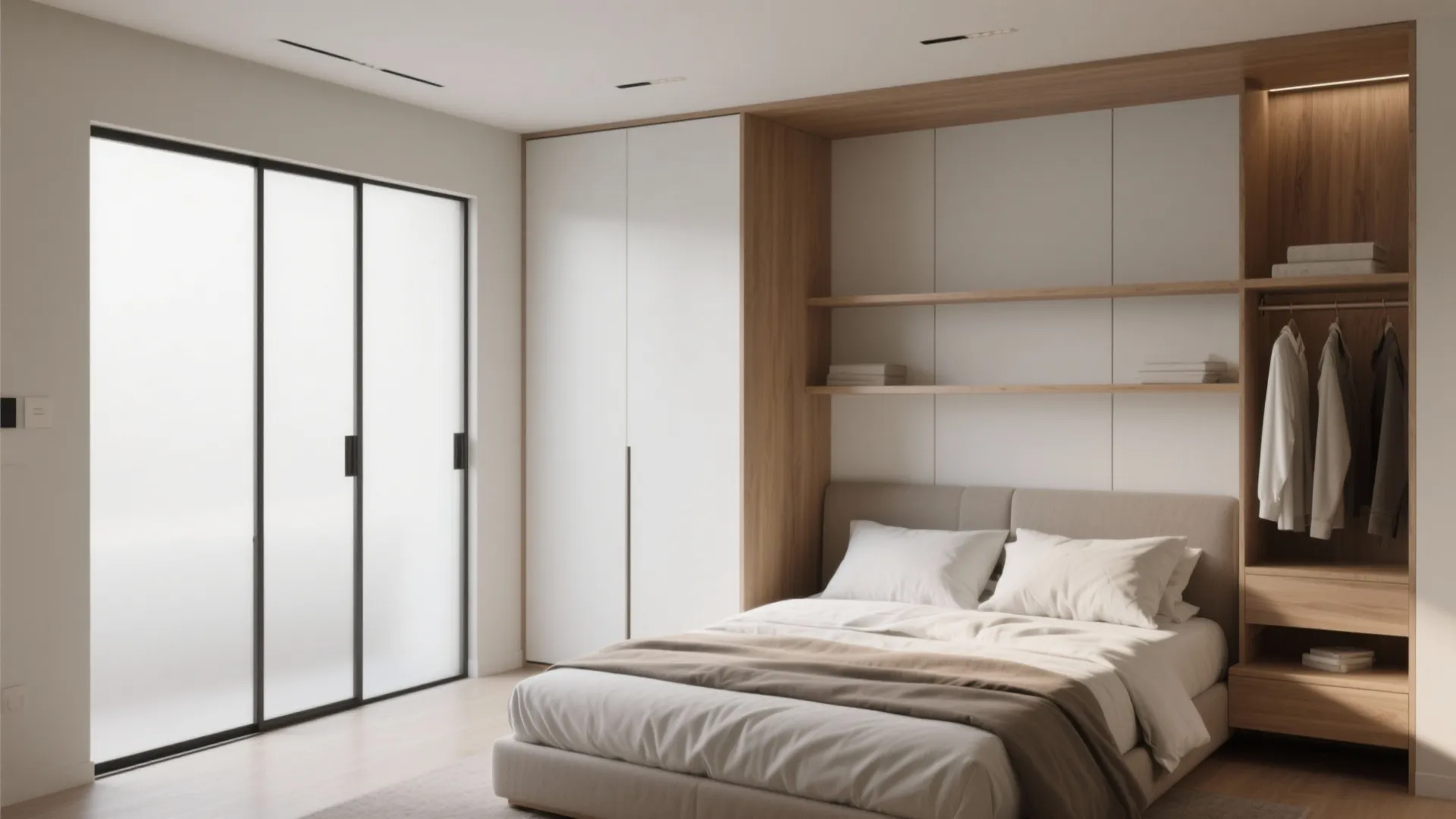 4. Built-in Storage to Save Floor Space