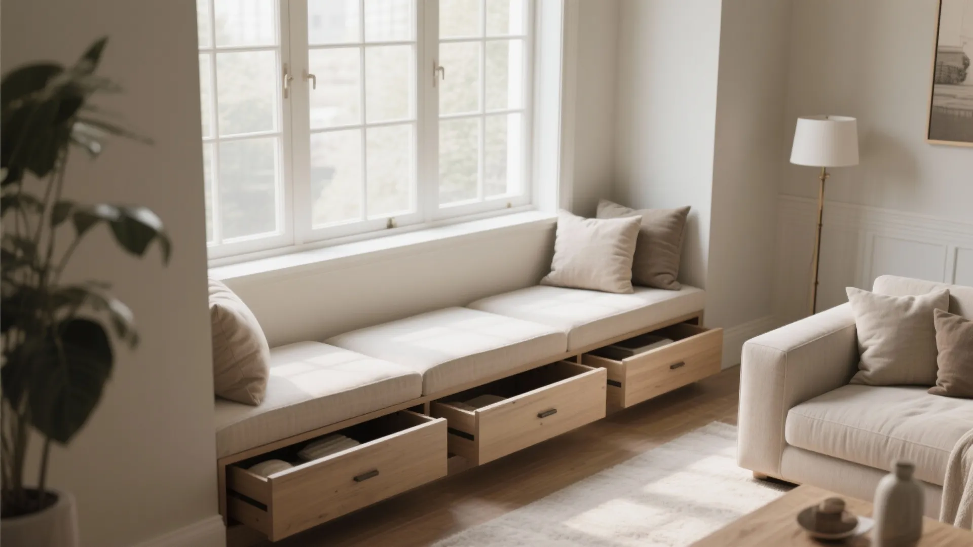 5. Built-in Seating and Storage