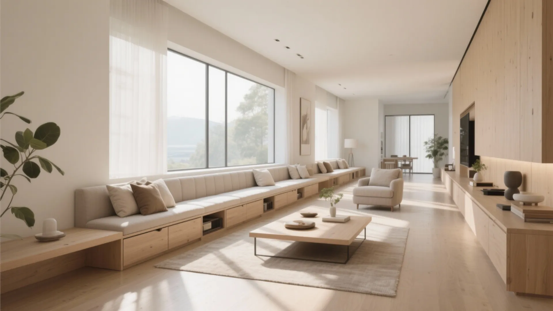 5. Built-in Bench Seating