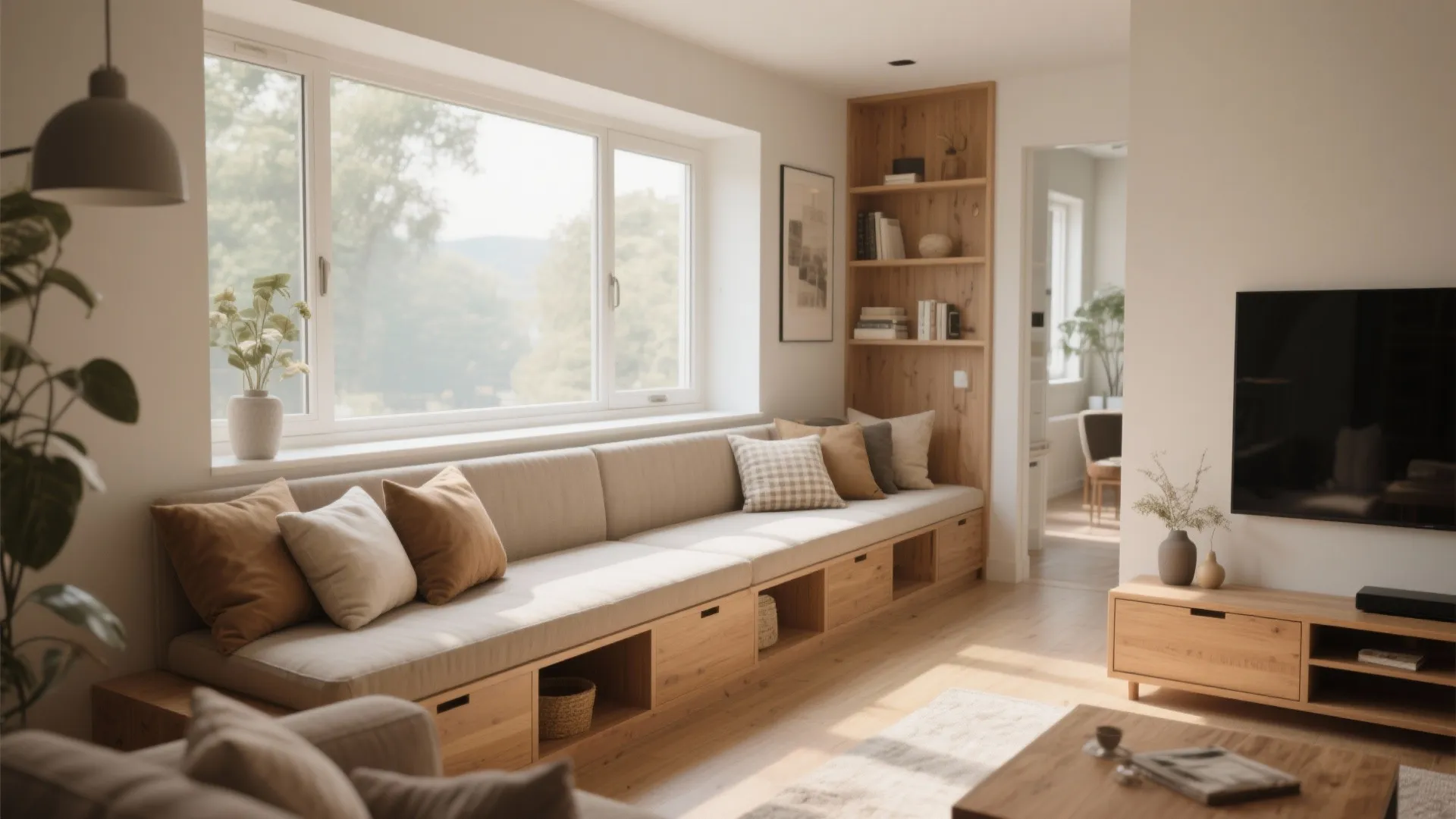 8. Built-In Bench Seating