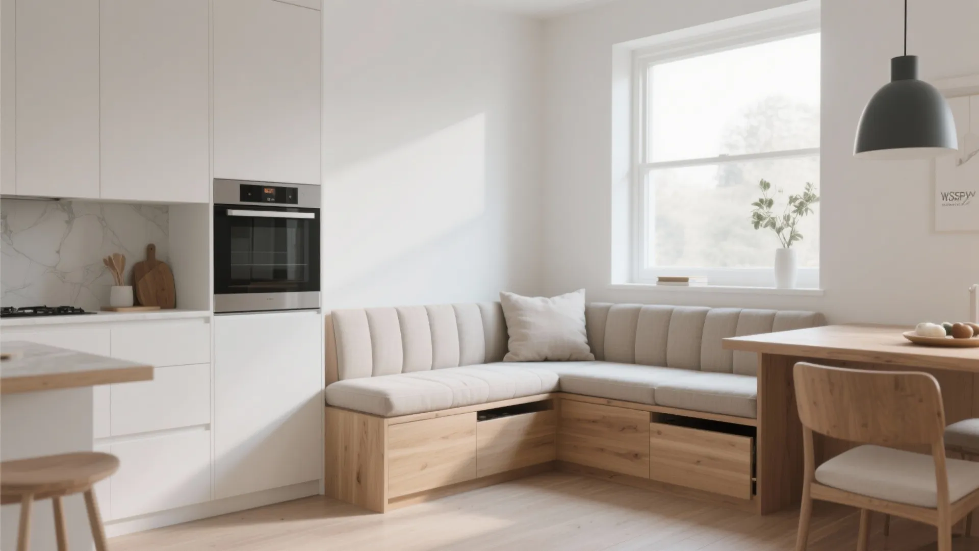 8. Built-In Bench Seating