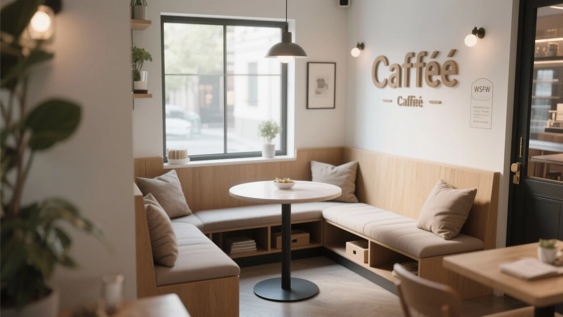 2. Built-in Bench Seating