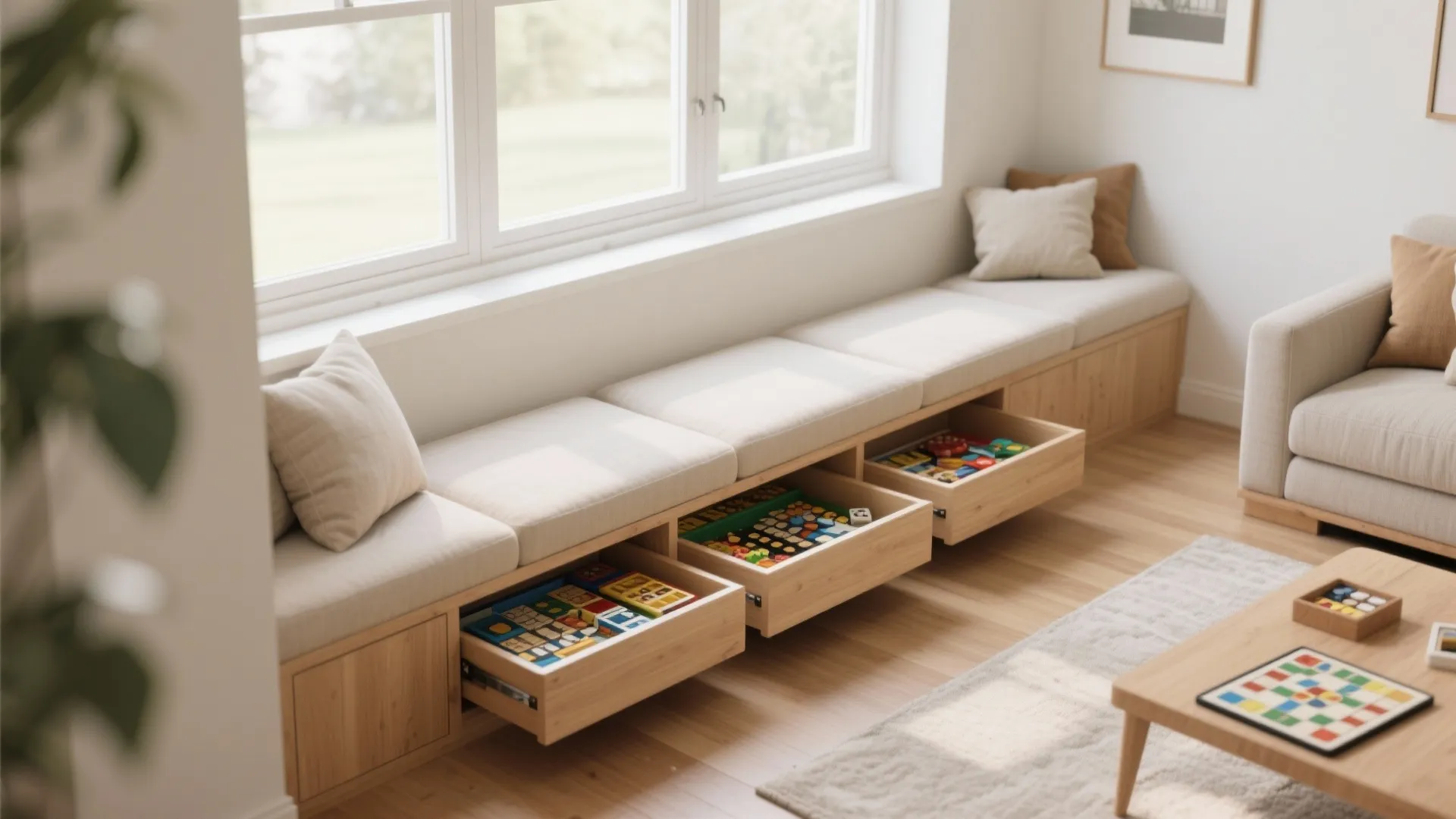 9. Built-In Bench Seating