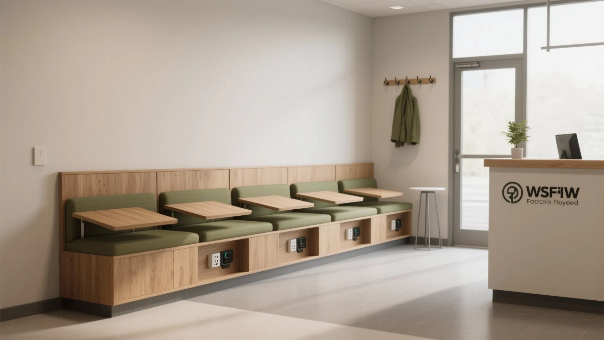 Built-in Bench Seating with Storage
